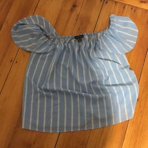 Off the shoulder blouse